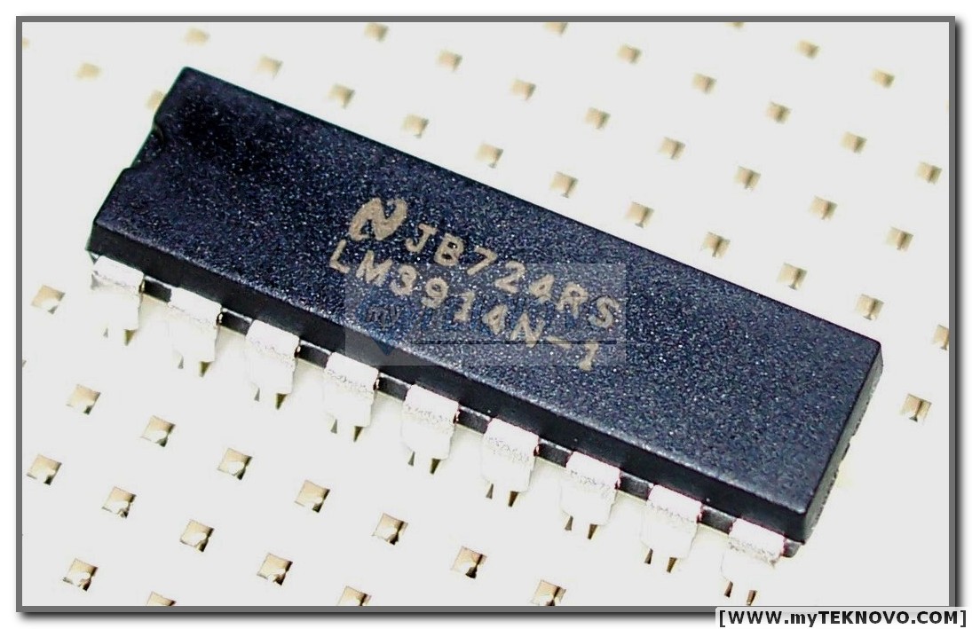 10x LM3914 IC LED Bargraph Dot Driver [LED VU Meter, Arduino, Array ...